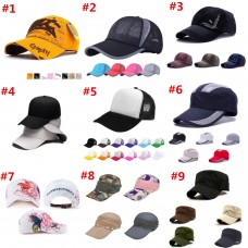 Hombre Mujer New Black Baseball Cap Snapback Hat HipHop Adjustable Bboy Sport Cap   eb-45582659